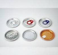 SOT 200 202 B64 Type Soft Aluminum Drink Can Easy Open End Lid for Tempered  Metal Wine Bottles Sliver Round Can for Packaging