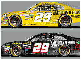 Nascar yesterday was rumored to be floating the idea around of moving the number to the back of the door. American Born Moonshine Sponsors Nascar Driver Bevnet Com