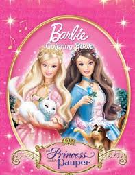 Classic vintage barbie coloring pages. Barbie The Princess And The Pauper Coloring Book Coloring Book For Kids And Adults With Fun Easy And Relaxing Coloring Pages By Nick Onopko