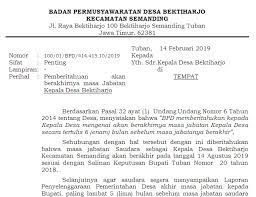 Contoh surat peringatan bpd kepada kepala desa have some pictures that related one another. Contoh Surat Teguran Bpd Kepada Kepala Desa Id Lif Co Id