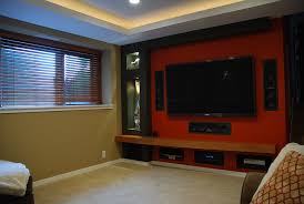 Small Home Theater Contemporary Home Theater Minneapolis By Level Design Studios These midcentury modern living rooms have everything you need to create an equally fresh and nostalgic abode.
