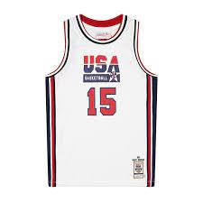 Discover clothing & outfits for bayern fans in the official online store of ⚽fc bayern munich. Nba Authentic Home Jersey 1992 Usa Basketball Magic Johnson