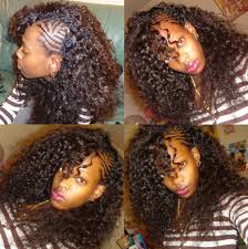 Crochet Braids Brazilian Hair Weave Png 557 560 Cornrows With Weave Braids With Weave Braided Mohawk Hairstyles