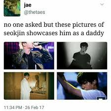 Daddy Material For Sure Bts Funny Bts Bangtan Boy Bts Memes