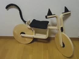 Cat Draisienne A Hack Of The Ikea Frosta Stool Ikea Hackers Ikea Ikea Hack Storage Diy Ikea Hacks