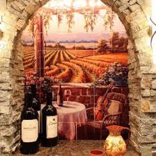 Costco Wholesale Home Wine Cellars Tile Murals Wine Cellar Design