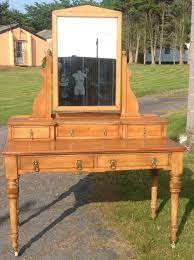 Matching bedroom furniture or not? Vintage Pine Dressing Table Georgen Antiques Atlas