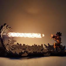 Using a kamehameha wave, goku blasts the side of mai's powersuit. Dbz Son Goku Kamehameha Wave Yellow Diy 3d Led Light Lamp Dbz Dragonball Lamp Led Night Lamp Led Light Lamp 3d Led Light