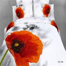 Machine wash cold, gently and separately. 3d Painting Red Poppy And Daisy Flower Bedding Set Queen Pure Cotton Bedroom Sets Pillowcase Quilt Cover Bed Sheet Bed In A Bag Bed Sheet King Size Bed Sheet Pinkbed Sheet Set Aliexpress