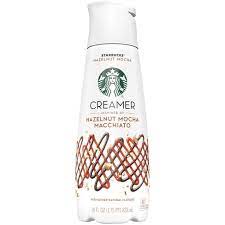 Try these other starbucks creamer flavors Starbucks Hazelnut Mocha Macchiato Coffee Creamer 28 Fl Oz Target