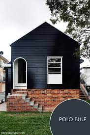 Black Exterior Paint Colors