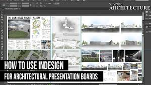 A Complete Guide To Using Indesign For Your Architecture Presentation Boards Youtube