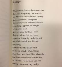 For The Birds Who Own Nothing The Reason They Can Fly Mary Oliver S New Poem Storage On A Lighter Note Have You Eve Mary Oliver Poems Mary Oliver Poems