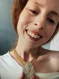 FAB 60's RHINESTONE PENDANT Necklace/70s Gold Chain Bib Necklace/silver and  Gold Statement Necklaces/60s Gold Jewelry/good Vintage Condition