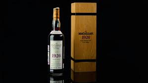 A Macallan 1926 60 Year Old Sells For A Record 1 9m At Sotheby S Robb Report Whisky Collection Whisky Bottle