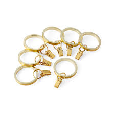 Shop for curtain rings online at target. Cb Brass Curtain Rings Set Of 7 Reviews Crate And Barrel