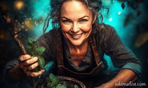 transformation with green magic