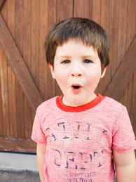 When the tiniest ghost says "boo hoo!" when it comes to dressing up for  photos! Don't worry, they were smiling moments before this happened.  Disclaimer: No ghosts were harmed during this photo