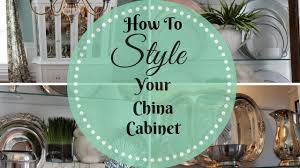 A china cabinet is a functional piece of furniture that often gets ignored as a dust collector. Home Decor How To Style A China Cabinet Youtube