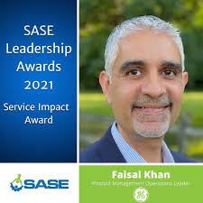SASE is proud to announce Faisal Khan of GE Aviation as a recipient of…