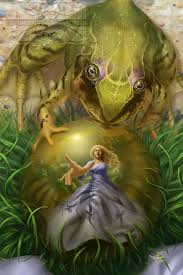 Grimm S The Frog Prince By Lunarsparks On Deviantart Fairytale Art The Frog King Frog Art