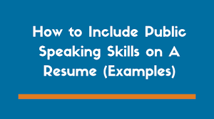 According to the course text book, a formal outline is defined as a complete sentence outline written in sufficient detail that a person other than the speaker could understand it, (grice. How To Include Public Speaking Skills On A Resume Examples