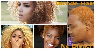 Wondering how to lighten your hair naturally without all the products? Dyeing Dark Natural Hair Blonde Without Bleaching
