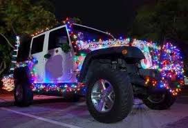 Jeep Decorated For Christmas Awesome Ideas 14 We Otomotive Info Jeep Jeep Lights Jeep Accessories