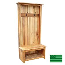 Wood christmas & winter trees. American Made Hall Trees Benches American Eco Furniture