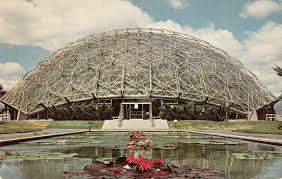 Postcard Climatron Botanical Garden St Louis Missouri Missouri Botanical Garden Botanical Gardens Garden Architecture
