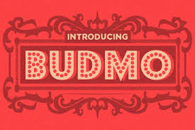 Download Budmo Font By Typodermic Creative Fabrica Free Commercial Fonts Free Font Vintage Fonts SVG Cut Files