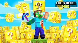 Ahora estos bloques serán seres vivos reales. Lucky Block Mod Addon For Android Apk Download