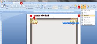 Selanjutnya, pilih page layout, kemudian pilih text warapping, lalu pilih in front of text. Download Kumpulan Bingkai Sertifikat Piagam Terbaru Websiteedukasi Com