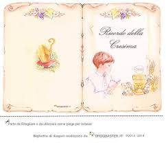 Biglietto Per Prima Comunione O Per La Cresima Da Stampare Gratis Biglietti Auguri Cresima Fai Da Te Prima Comunione Porta Segnaposto