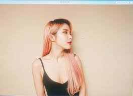 Solar stan product merch for moomoo fandom. Mamamoo Solar Causes Nosebleed With New Photo Posing In A Lowcut Singlet Daily K Pop News