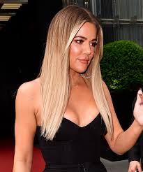 Fashion women curly hair full wig synthetic natural long. Khloe Kardashian Shows Natural Blonde Curly Hair Kuwtk