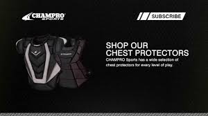 Champro Sports Sizing Guide Chest Protectors