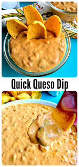 Quick Queso Dip Food Mexican Food Recipes Recipes