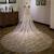 Elegant Long Train Wedding Dress
