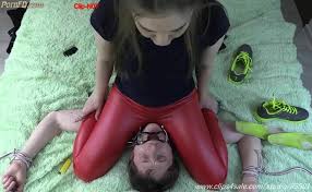 Spitting Girls Human Ashtray Chest Sitting Femdom Young Amazon Boot Fetish  - FemdomVC