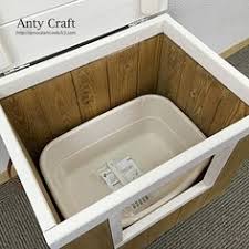 新色 猫用木製トイレカバー 専用トイレ付 木製猫ハウス dp w 完成品 猫 猫ハウス 猫 ケージ おしゃれ