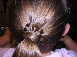 Fancy Woven Ponytail Quick With Images Messy Hairstyles Girl Hairstyles Ponytail Girl