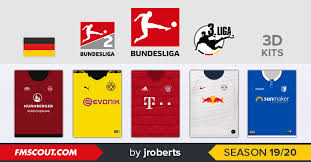 Bundesliga 2020/2021 ergebnisse und spieldetails (torschützen, rote karten 3d Kits Germany 2019 20 Bundesliga 2 Bundesliga 3 Liga Fm Scout