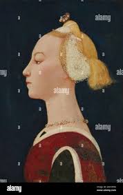 Renaissance female fashion hi-res stock photography and images