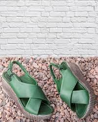 Beta Deri Kadin Sandalet Yesil Beta Kadin Ve Erkek Modelleri Fiyatlari Shoes Sandals Slippers