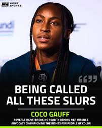 Coco Gauff's advocacy for social justice