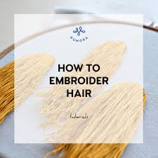 I picked thisphoto as a pattern. How To Embroider Hair 3 Ways To Stitch A Hairstyle Pumora All About Hand Embroidery