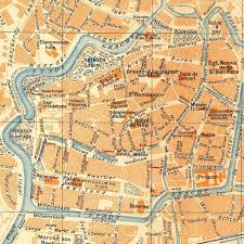 The military leeuwarden air base lies northwest of the city. 1926 Leeuwarden City Map Street Plan Netherlands Lithograph Etsy City Map Friesland City Maps