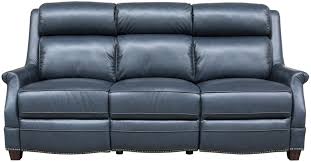 A barcalounger is a type of recliner made in the united states of america, and the name of the company which manufactured it. Barcalounger 39ph 3324 Warrendale Power Reclining Sofa W Power Head Rests In 5700 47 Shoreham Blue All Leather