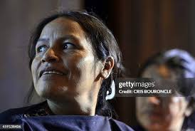 Julia Perez, wife of slained indigenous Ashaninka tribe leader Edwin...  News Photo